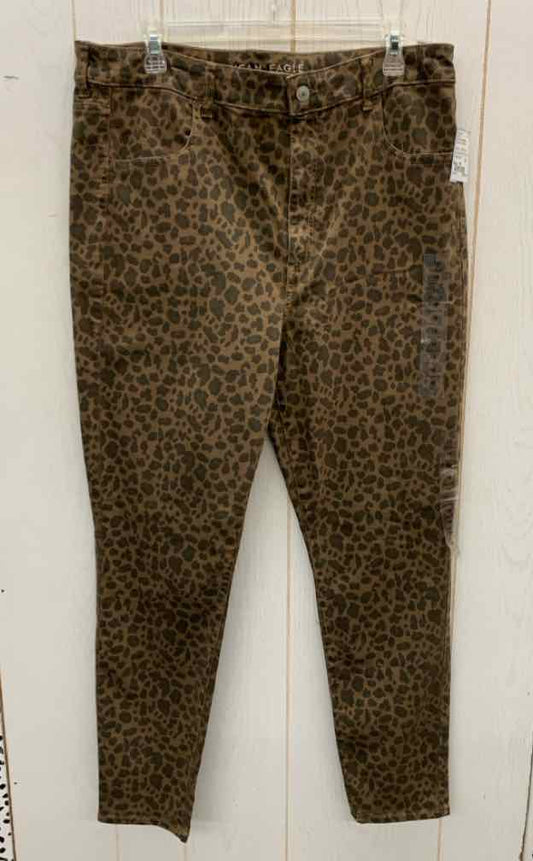 American Eagle Brown Womens Size 18 Pants