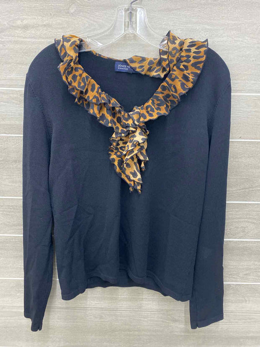 Jones New York Black Womens Size M Shirt
