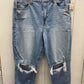 American Eagle Blue Womens Size 14 Short Jeans