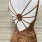 Size 8 Brown Womens Gown/Evening Wear