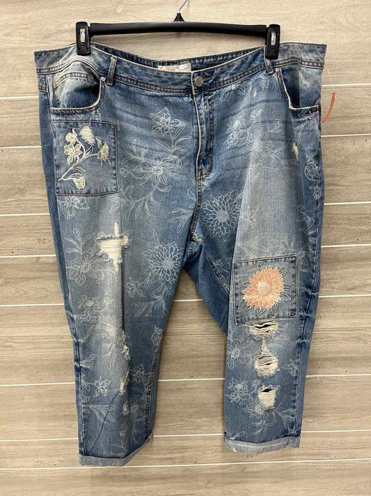 Blue Womens Women Size 28W Jeans