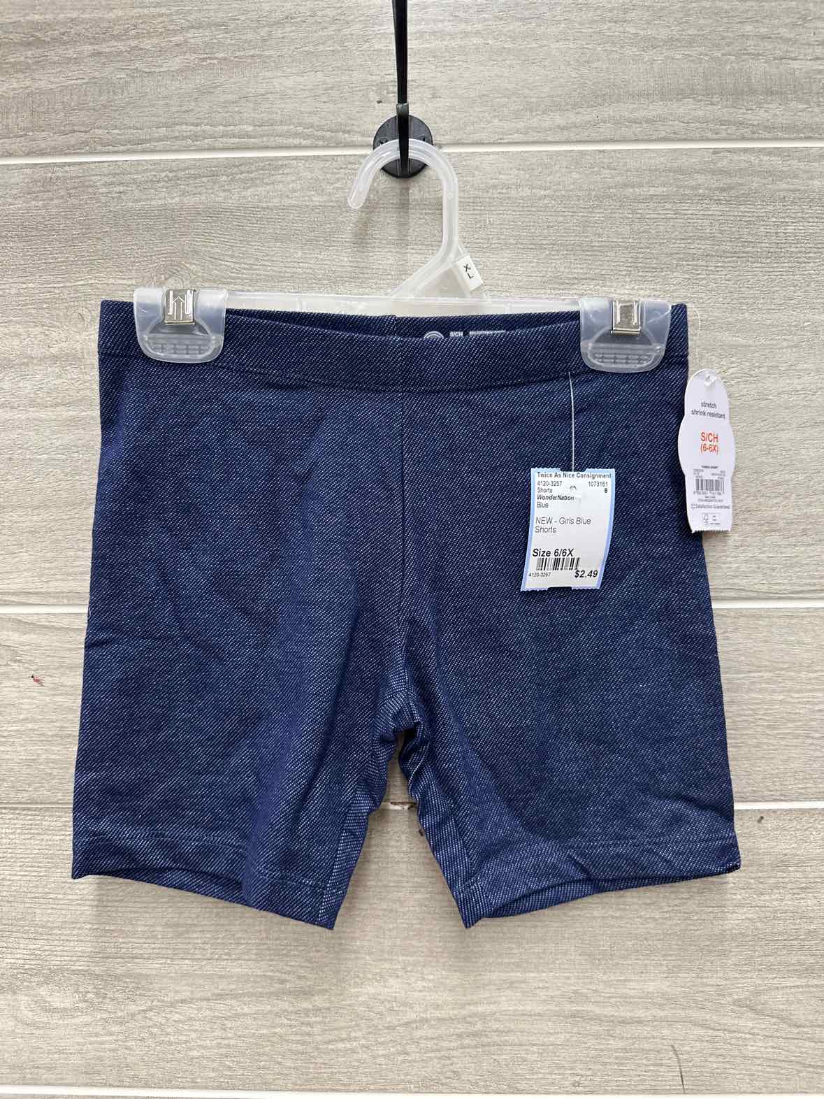 WonderNation Girls Size 6/6X Shorts