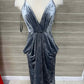 BCBGeneration Gray Womens Size 2/4 Dress