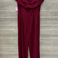 Burgundy Womens Size 6/8 Jumper
