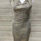 Vince Camuto Size 10 Gold Womens Dress