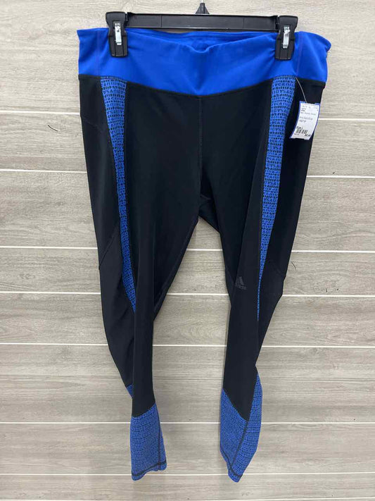 Adidas Size L Black Womens Leggings