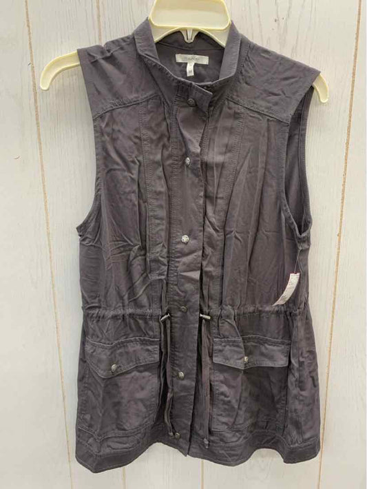 Maurices Gray Womens Size M Vest