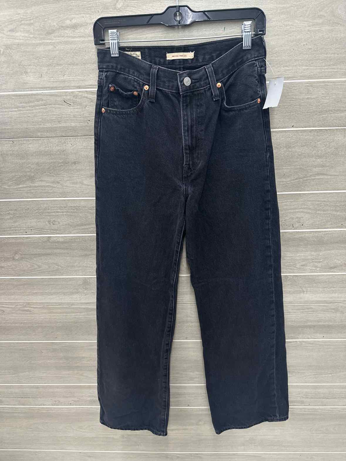 Levis Size 2 Black Womens Jeans
