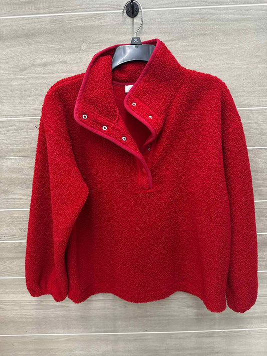 LOFT Size S Red Womens Sweatshirt