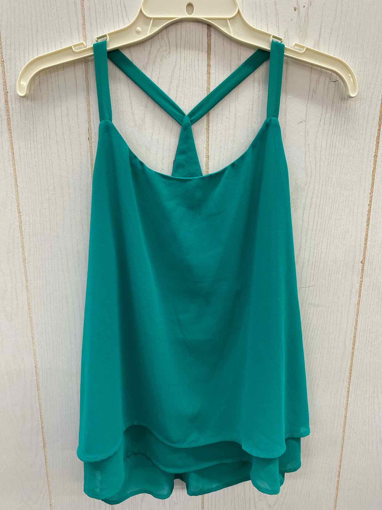 Studio Y Green Womens Size Small Tank Top