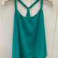 Studio Y Green Womens Size Small Tank Top