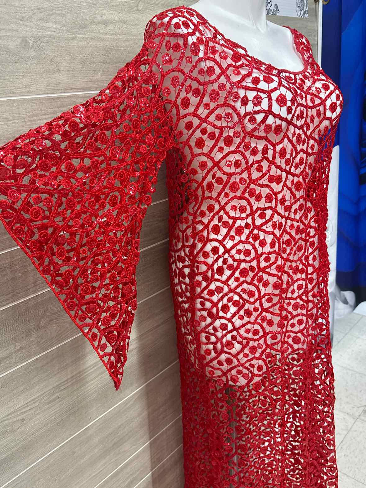 Size M/L Red Womens Dress