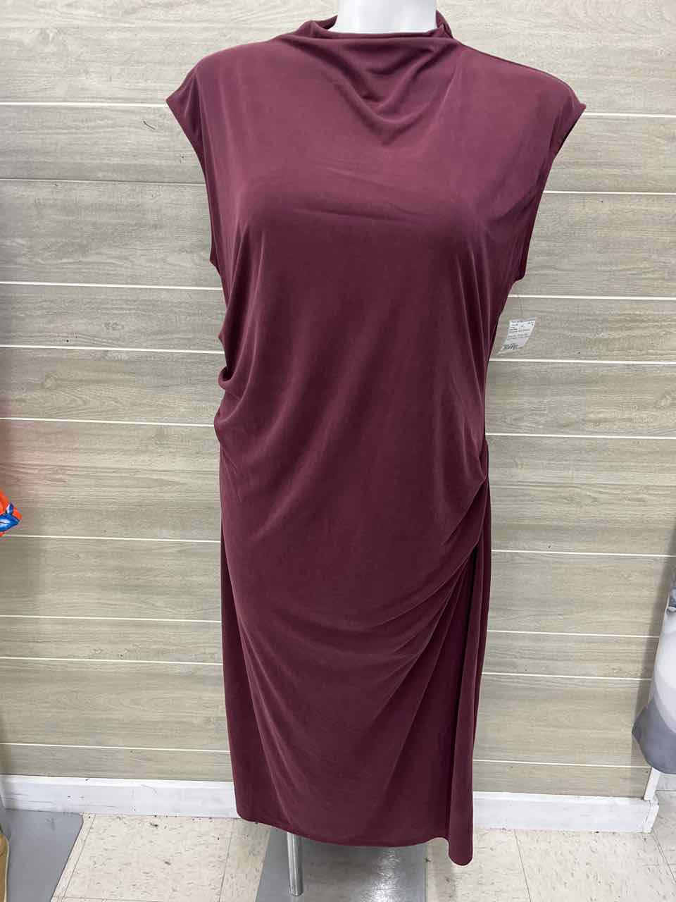 Old Navy Size XXL Burgundy Plus Dress