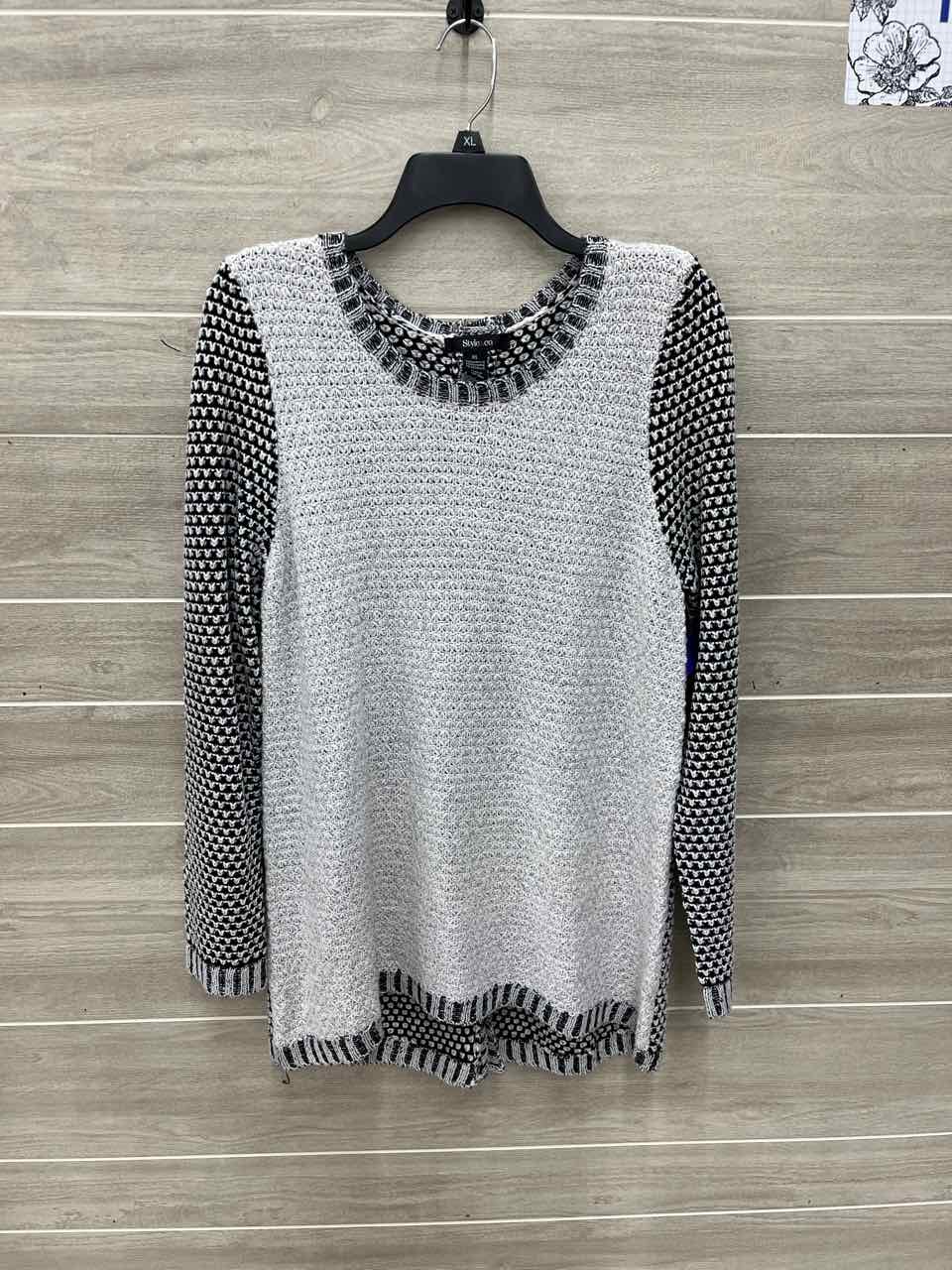 Style & Co Size XL Black Womens Sweater