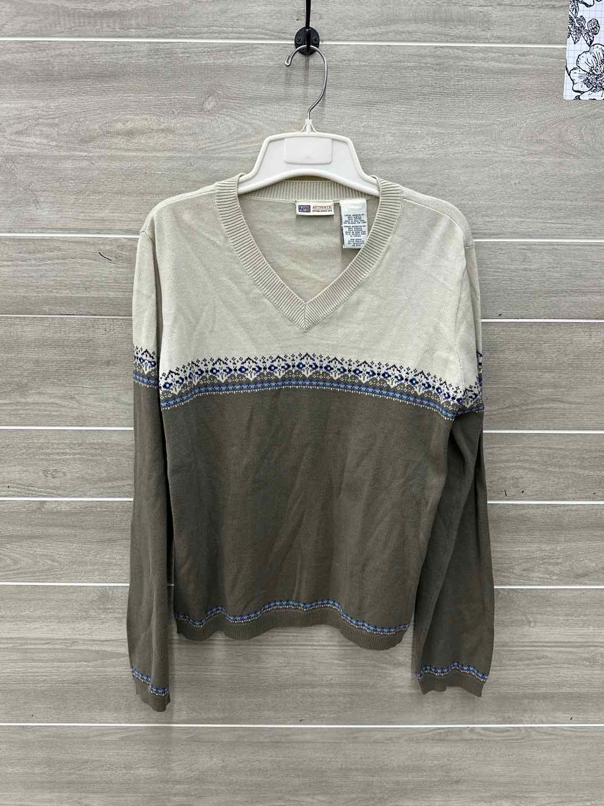 Faded Glory Size L Tan Womens Sweater