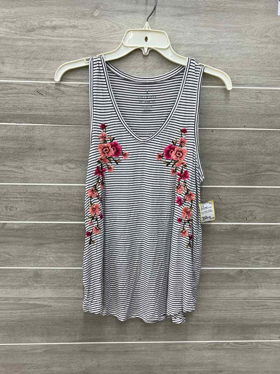 American Eagle Black Womens Women Size M Tank Top