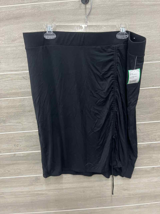 Maurices Size 18/20W Black Plus Skirt