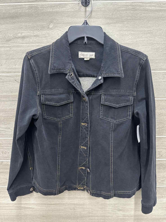 Coldwater Creek Size 10/12 Petite Black Petite Blazer