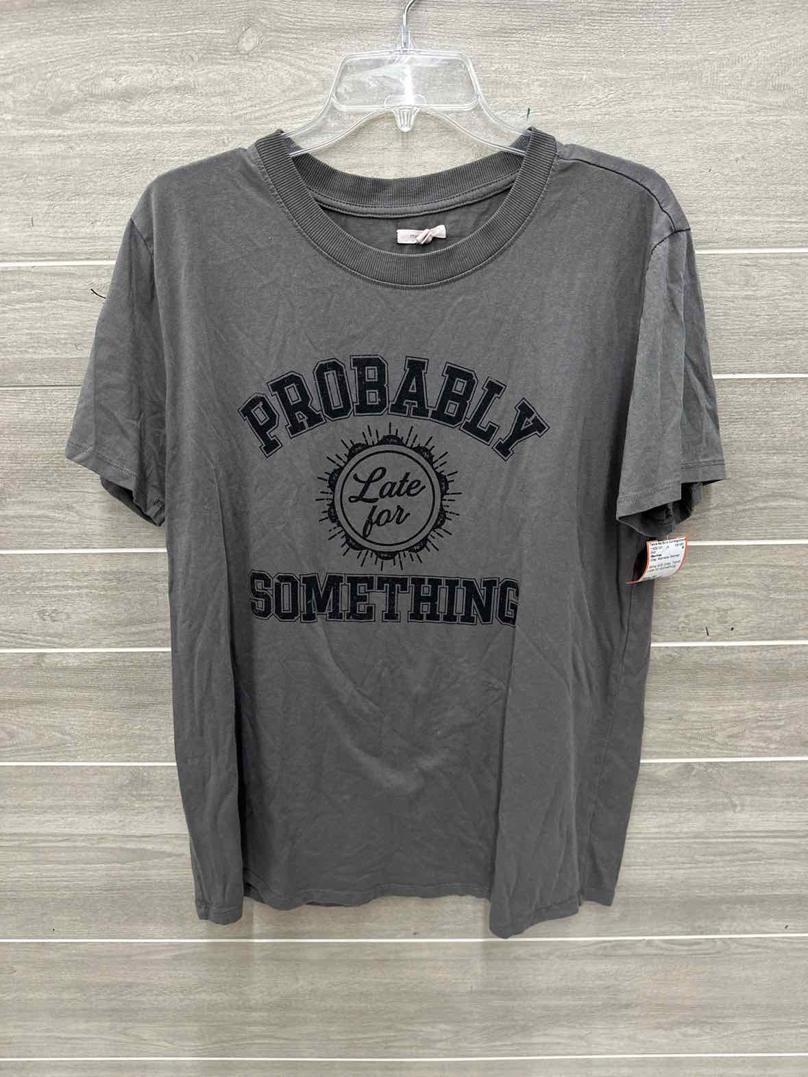 Maurices Size M Gray Womens Shirt