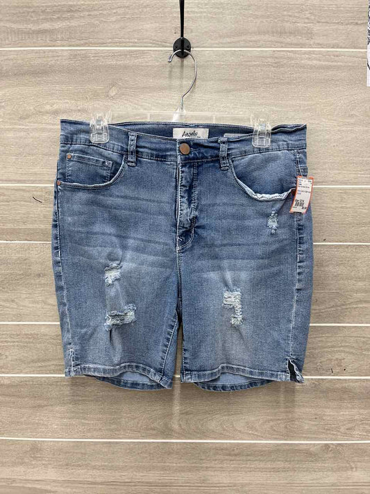 Angels Blue Womens Women Size 12/14 Shorts