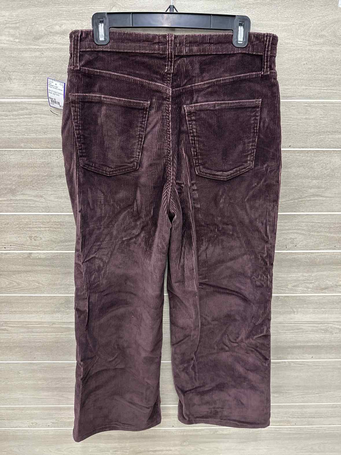 Universal Thread Size 10 Purple Womens Pants