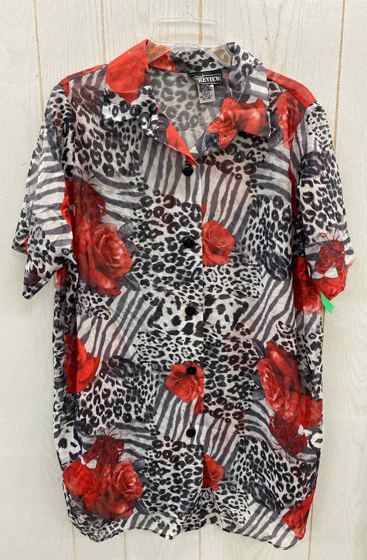 Black Womens Size L Shirt