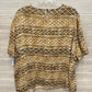 JNY Size 24W Tan Plus Shirt