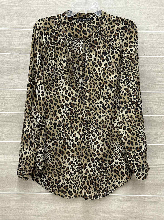 Zac & Rachel Brown Womens Size L Shirt