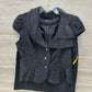 IZ Byer Gray Womens Size 10/12 Skirt Set