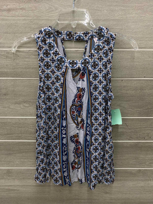 Xhilaration Blue Womens Size M Tank Top