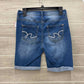WallFlower Blue Womens Women Size 10/12 Shorts