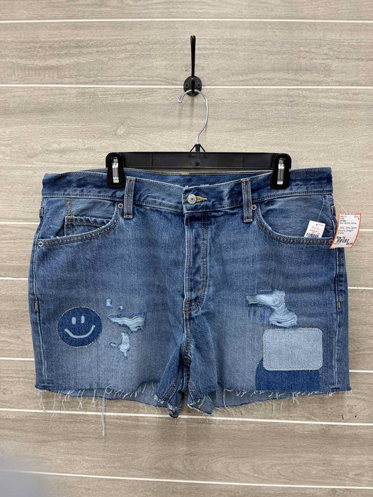 Old Navy Blue Womens Women Size 14 Shorts