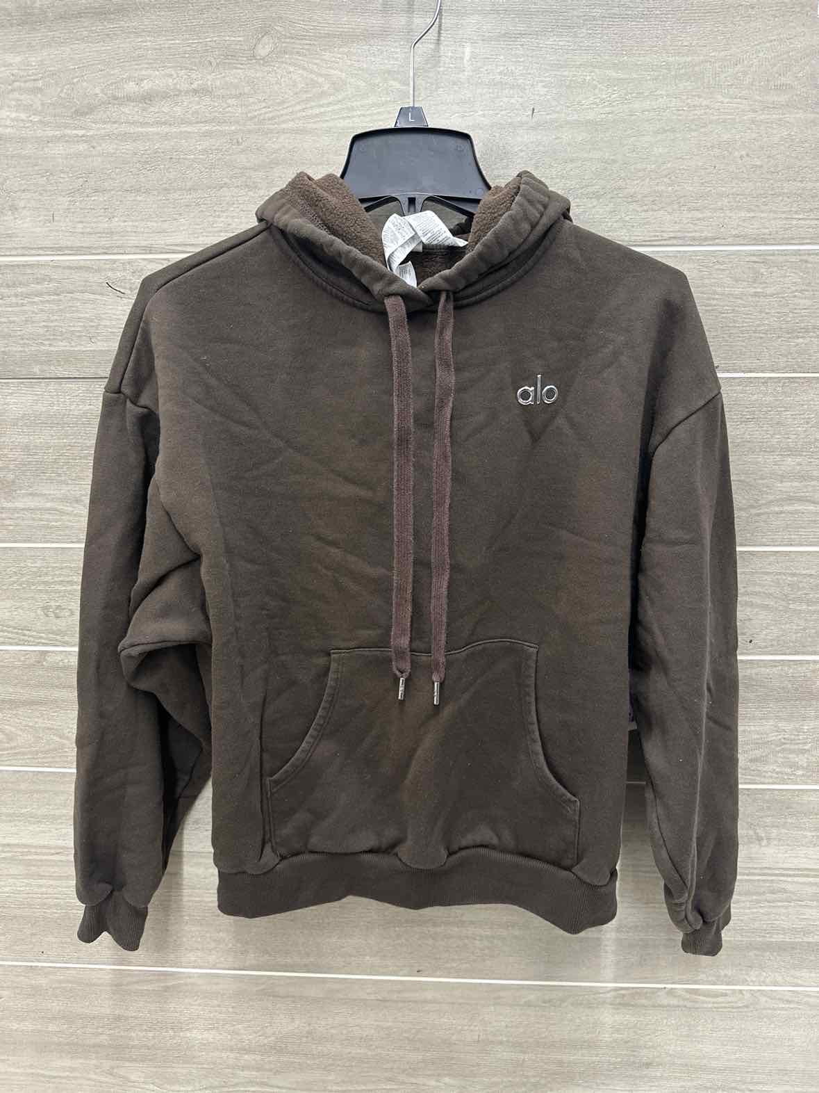 ALO Size S Brown Womens Sweatshirt