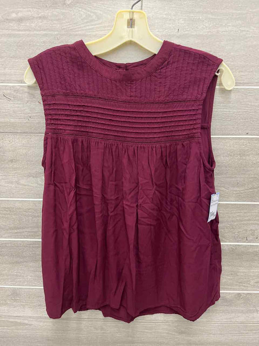 Old Navy Size M Burgundy Womens Tank Top