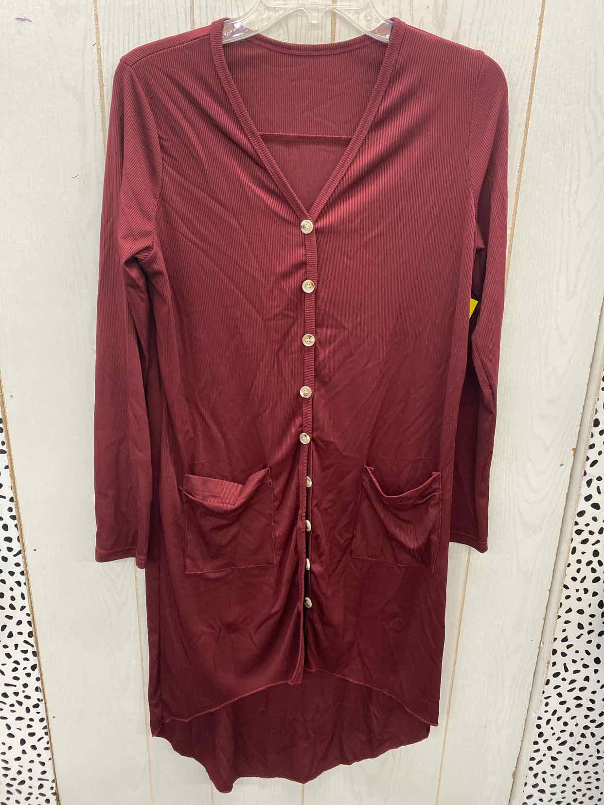 Burgundy Womens Size M Shirt