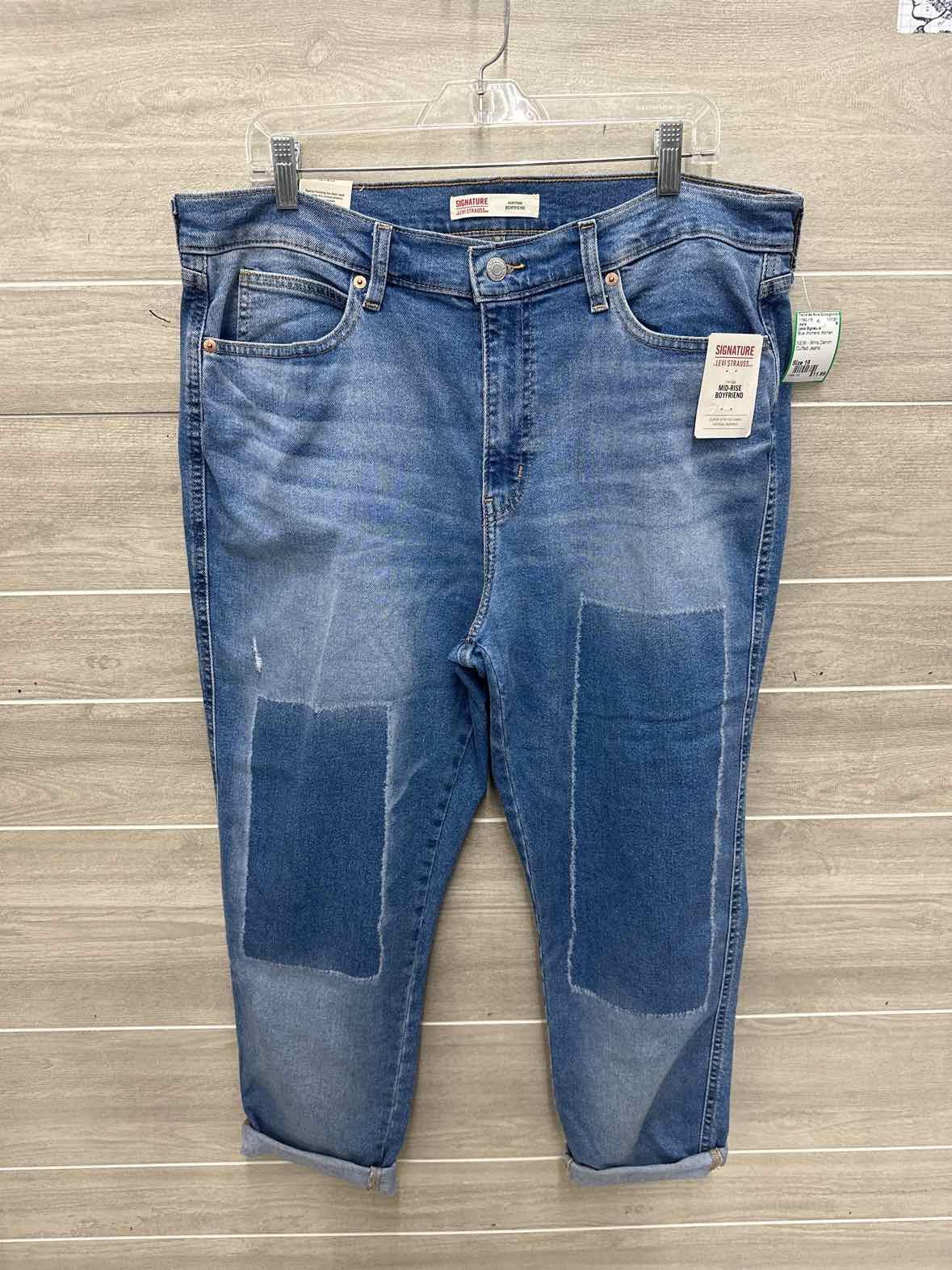 Levis Signature Size 16 Blue Womens Jeans