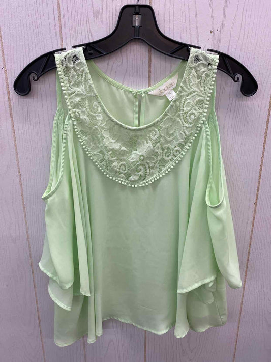 Decree Green Junior Size L/XL Tank Top