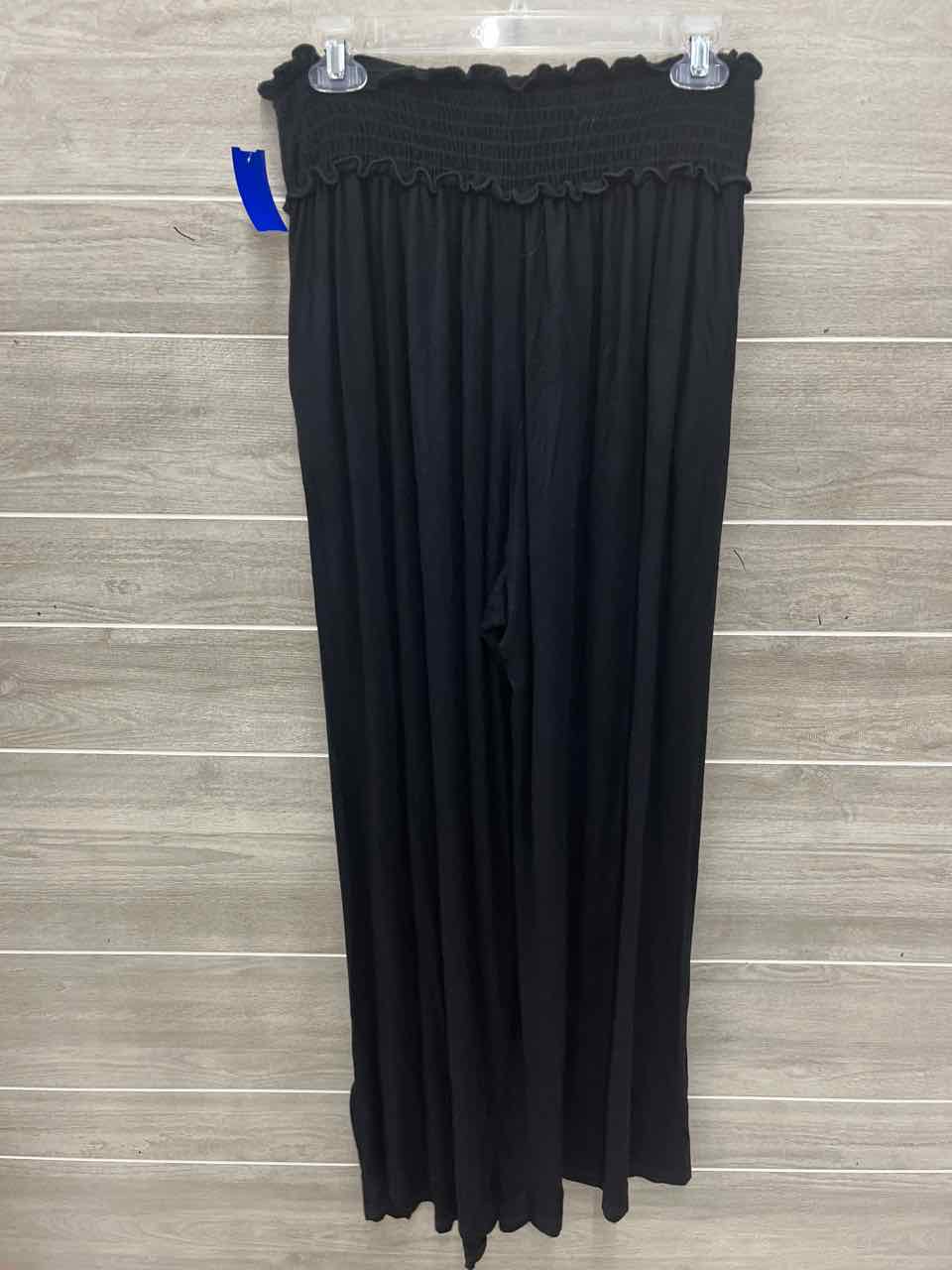 White Birch Size 12/14 Black Womens Pants