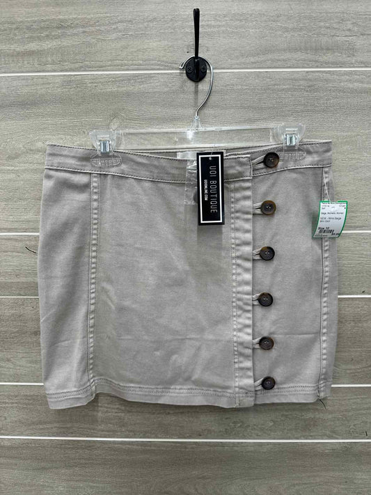 Size 10 Beige Womens Skirt