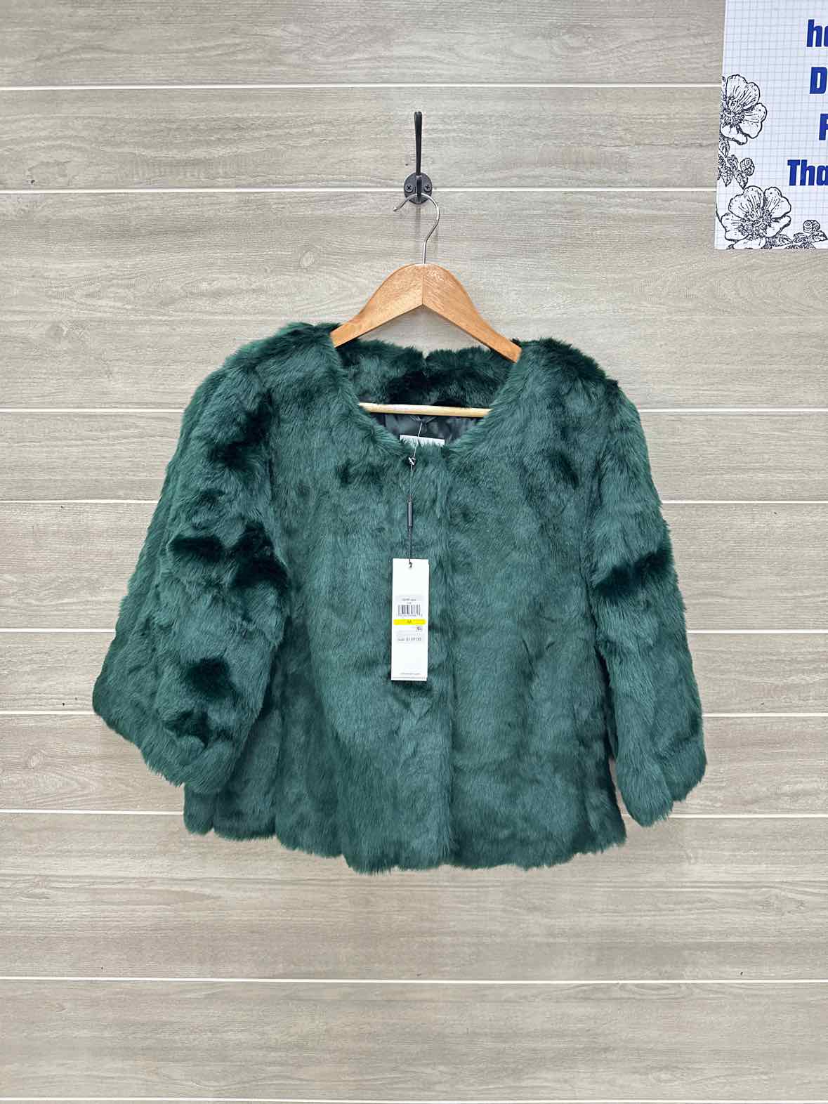 Calvin Klein Size M Green Womens Blazer