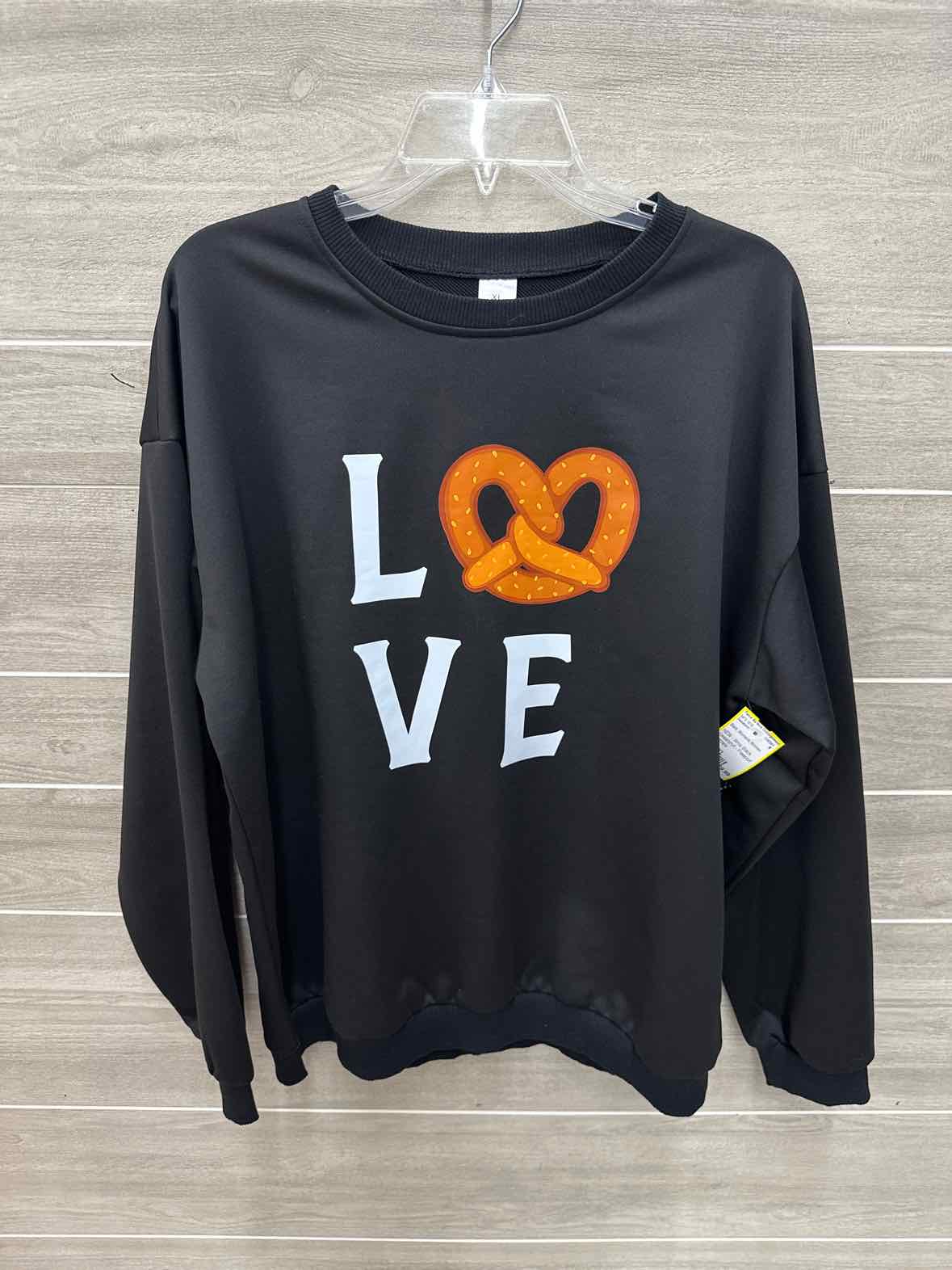 Size XL Black Womens Sweatshirt