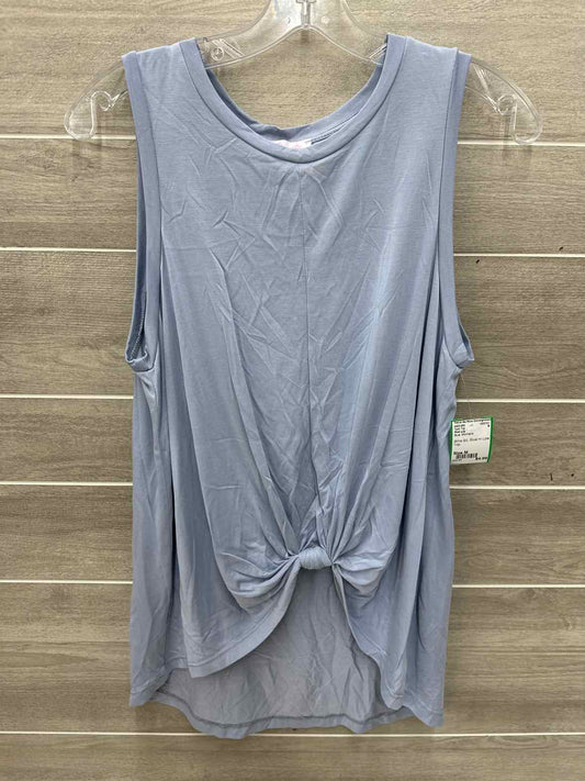 Pink Lily Blue Womens Size M Tank Top