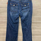 BASS Size 8 Blue Womens Jeans