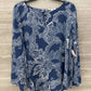 Simply Noelle Blue Womens Women Size 16/18 Shirt