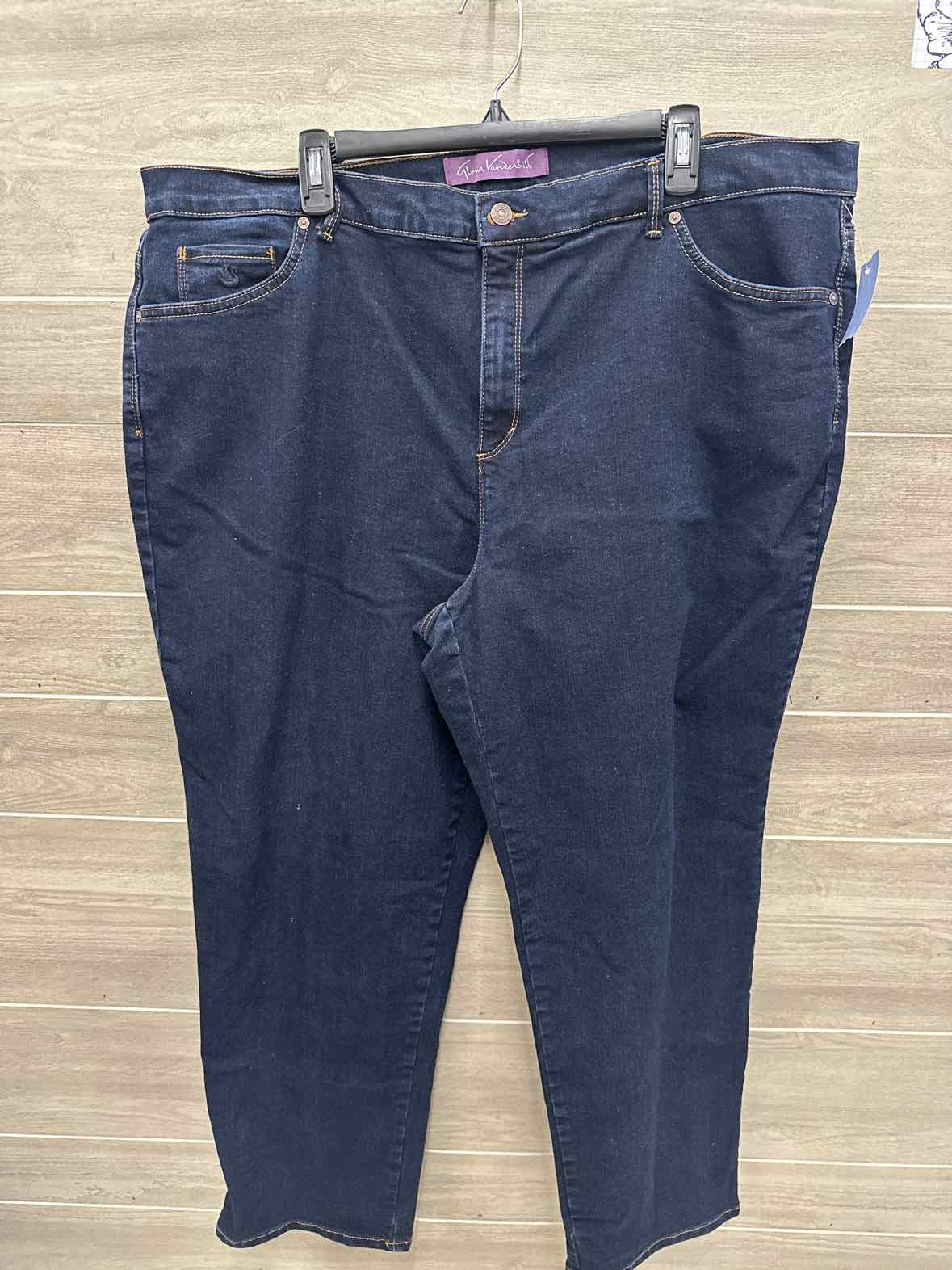 Gloria Vanderbilt Size 22W Blue Plus Jeans