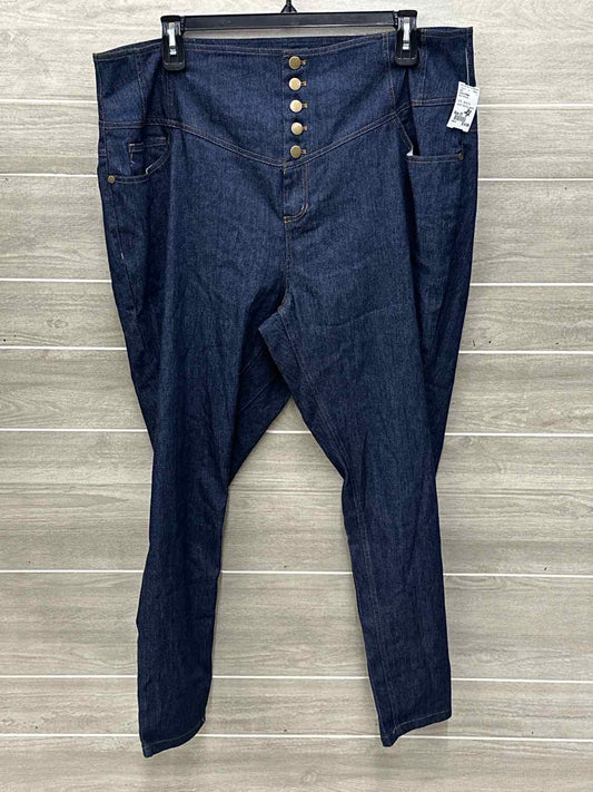 Unique Vintage Blue Womens Size 20 Jeans