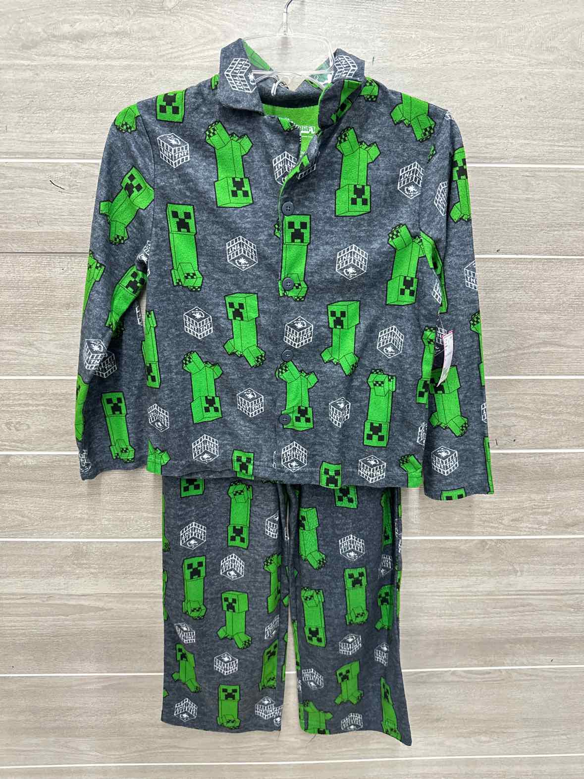 Minecraft Boys Size 8 Pajamas