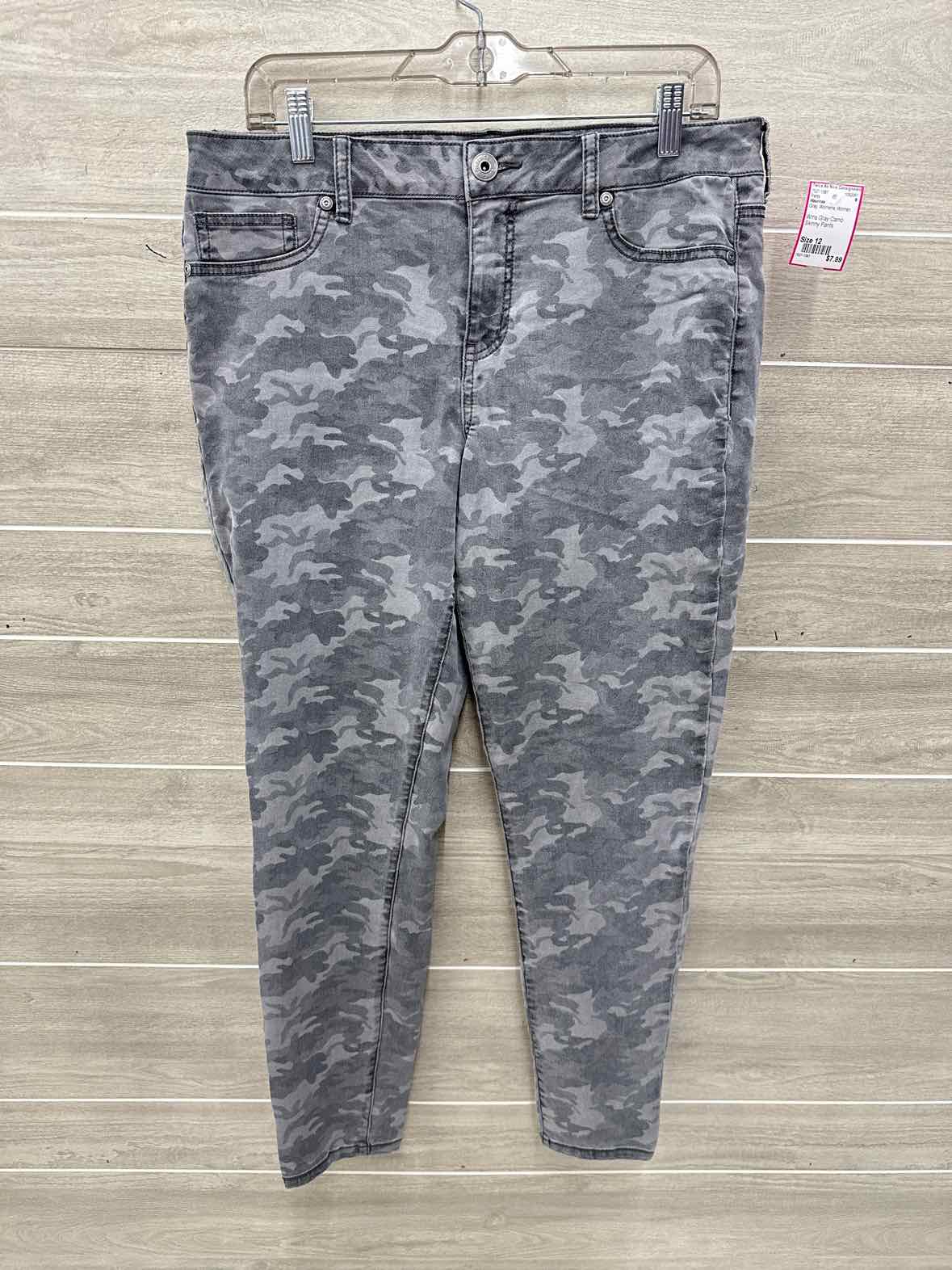 Maurices Size 12 Gray Womens Pants