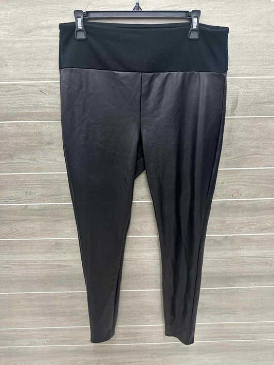 Assets Size 1X Black Womens Leggings