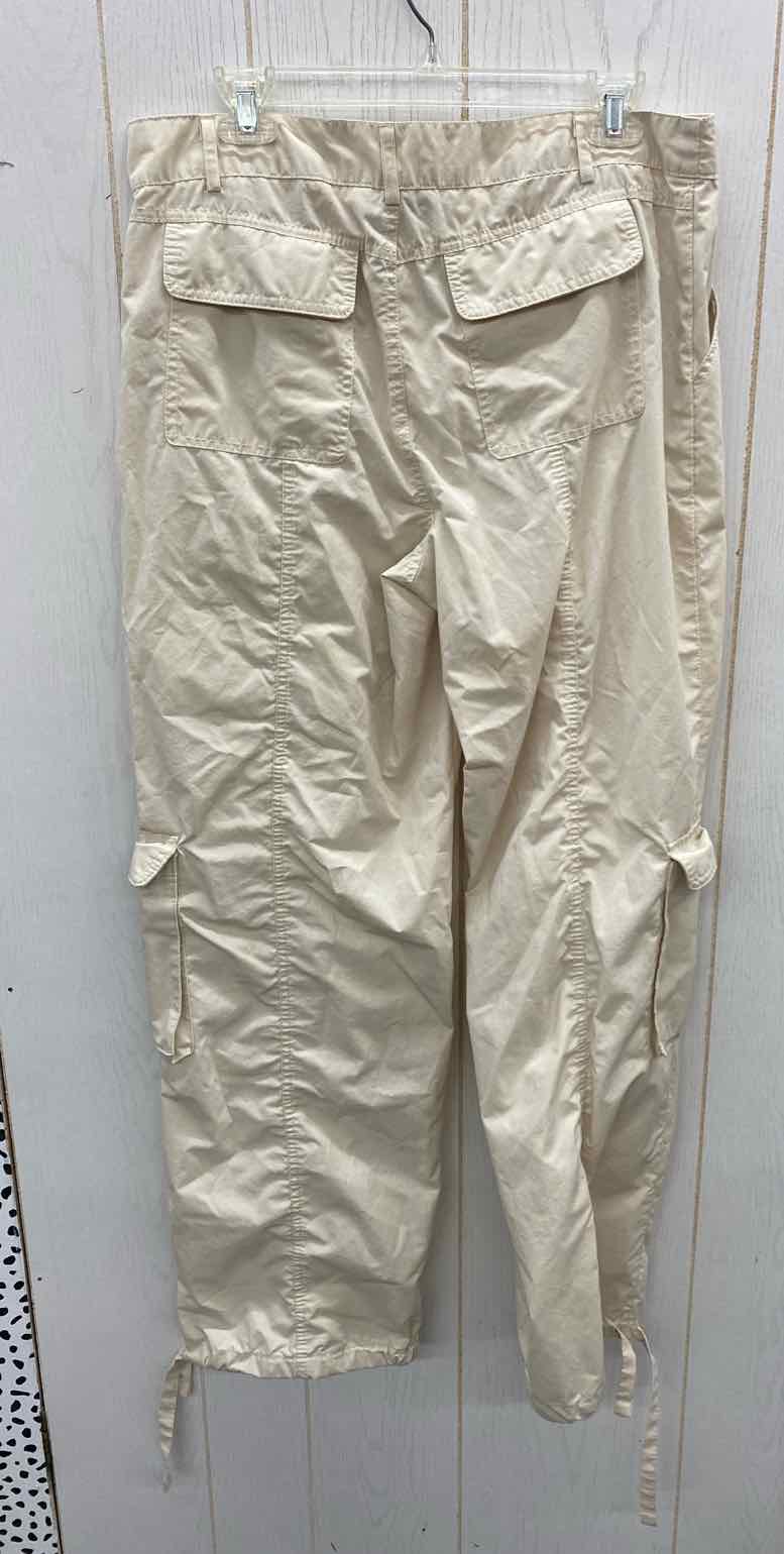 Charlotte Russe Cream Womens Size 10 Pants